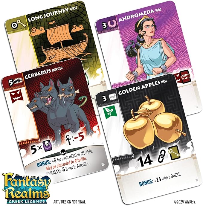Fantasy Realms: Greek Legends | Board Game