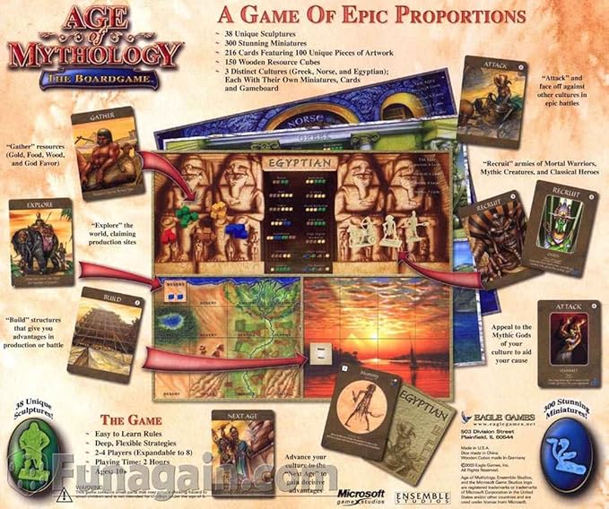 Age of Mythology the Boardgame