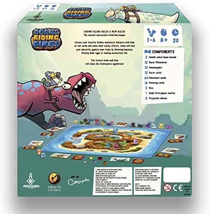 Draco Studios Dodos Riding Dinosaurs (DAO-42100)