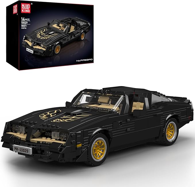 Mould King Classic Supercar Building Set MOC Sport Car Building Blocks Set Home Decoration Model Car Kit Collectible Construction Toys Gift for Teen Adults(1557 PCS)