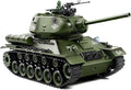 1/18 Soviet Union T34 RC Tank 2.4G Metal Track Army Model Toy with Smoke Sound and Lights 165ft Remote Control All-Terrain Indoor Outdoor Toy for Kids &amp Adults