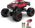 RC 4WD Heavy Metal RAM 1500 Pickup Truck – 1:14 Scale Officially Licensed Stamped Metal Body 4x4 All-Wheel Drive 2.4GHz Full-Function Remote Control Ready-to-Run USB Charging Red