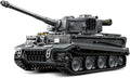 1:28 Tiger Heavy Tank Building Blocks Set for Adults Compatible with Lego Military Vehicle WW2 Army Tank Toys Historical Collection Model for Military Fans Gifts for Teens Kids Boys 8-14 (1668 PCS)
