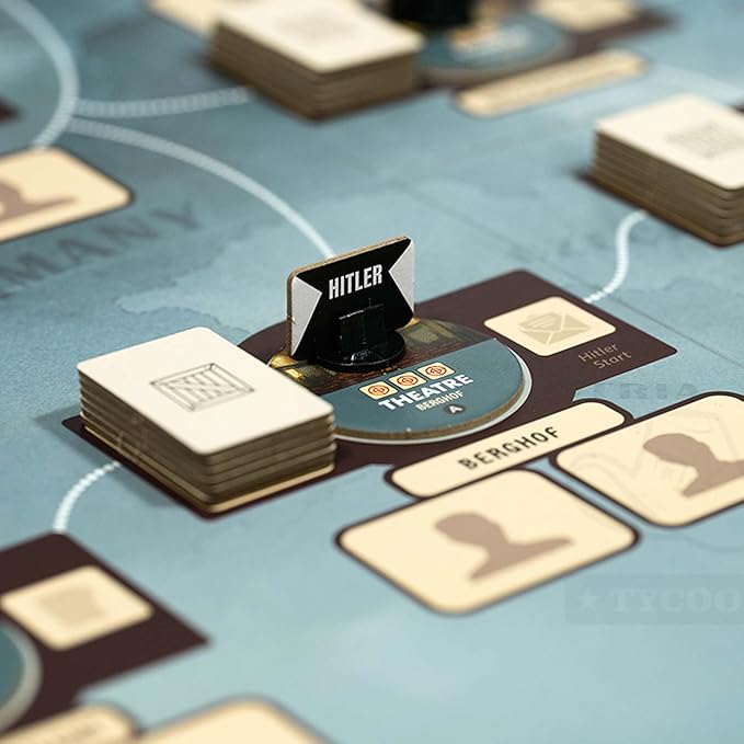 Valkyrie: A Black Orchestra Game – Standalone World War II Espionage Game 1-4 Players Ages 14+ Strategic Board Game