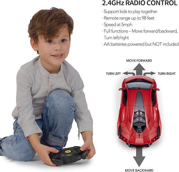 RASTAR RC Car Lamborghini Sián FKP 37 1/14 Remote Control Car Lamborghini RC Toy for Kids Boys - RED