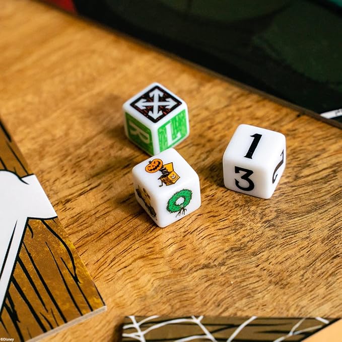 Disney Tim Burton’s The Nightmare Before Christmas Merry Madness | Quick-Rolling Family Dice Game | Great Kids &amp Family Board Game | Officially-Licensed Merchandise
