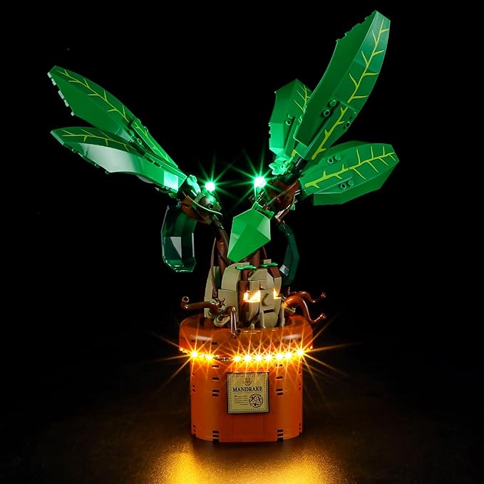 LED Light Kit for Lego 76433 Mandrake Set Compatible with Lego 76433 Building Blocks Model(Not Include Blocks Set)