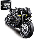 1:8 Motorcycle Building Set for Adults Kickstand for Display Gift for Adults Teenage Gifts on Birthday(583PCS)