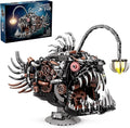 Mechanical Lantern Fish Building Set Compatible with Lego for Adult Creative Ocean Perfect as an Office or Home décor for Adults(1038PCS)