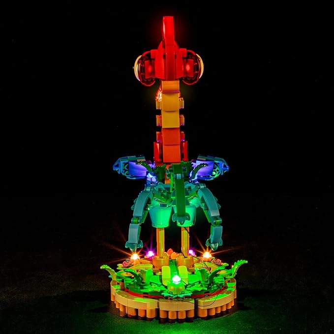 YEABRICKS LED Light for 43272 Disney Heihei Building Blocks Model (Building Set NOT Included)
