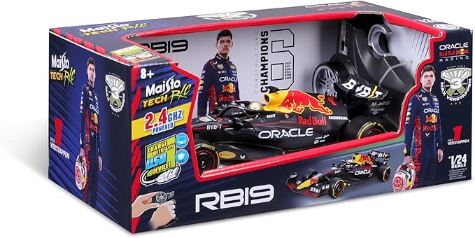 Maisto Tech R/C 1:24 2023 Oracle Red Bull Racing RB19 Verstappen #1
