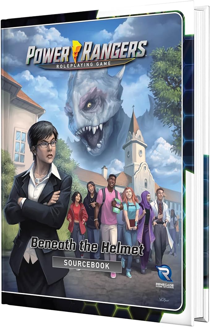 Renegade Game Studios Power Rangers Roleplaying Game Sourcebook: Beneath the Helmet New Dino Ranger Options Ages 14+