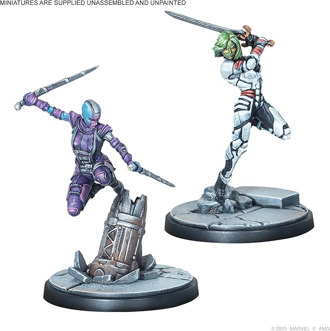 Marvel: Crisis Protocol The Galaxy's Deadliest Affiliation Pack -Tabletop Superhero Game Ages 14+ 2 Players 90 Minute Playtime Made by Atomic Mass Games