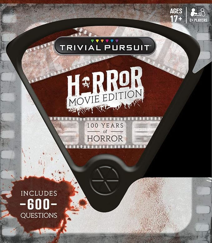 Trivial Pursuit: Horror Movie Edition | Questions from Classic Horror Films | Board Game for Fans of Horror Movies