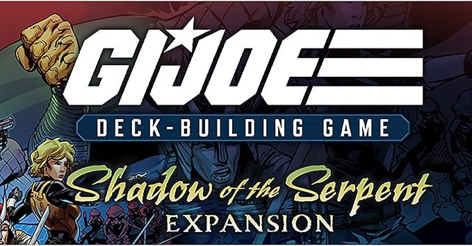 Renegade Game Studios G.I. Joe Deck-Building Game: Shadow of the Serpent Expansion for 1-4 Players Ages 13+