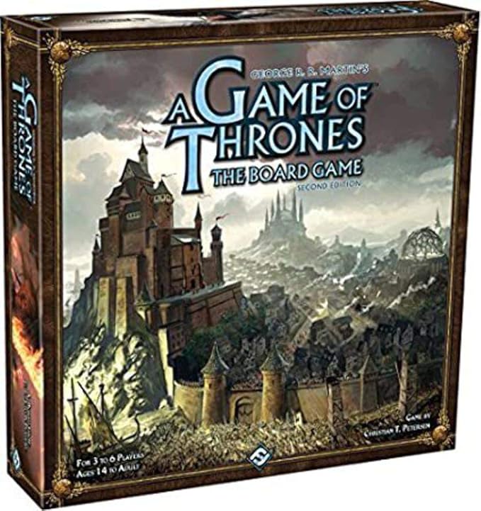 Asmodee A Game of Thrones The Board Game (2nd Edition) - Epic Strategy in The World of Westeros Tactical Wargame for Adults Ages 14+ 3-8 Players 2-4 Hour Playtime