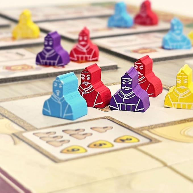 ZhanGuo: The First Empire | Heavy Strategy Game for Teens &amp Adults | Build The Ancient Chinese Empire | Intense Area Majority &amp Hand Management Board Game | Ages 14+ | 1-4 Players | 60-120 Min