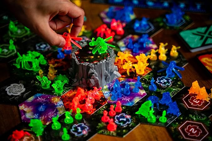 Renegade Game Studios Nexus Ops Strategy Board Game with Alien Miniatures &amp Secret Missions for 2-4 Players