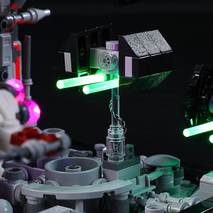 BRIKSMAX Light for Lego Death-Star-Trench-Run-Diorama 75329 - Led Lighting Kit Compatible with Lego Star Wars 75329 - Not Include The Lego Set