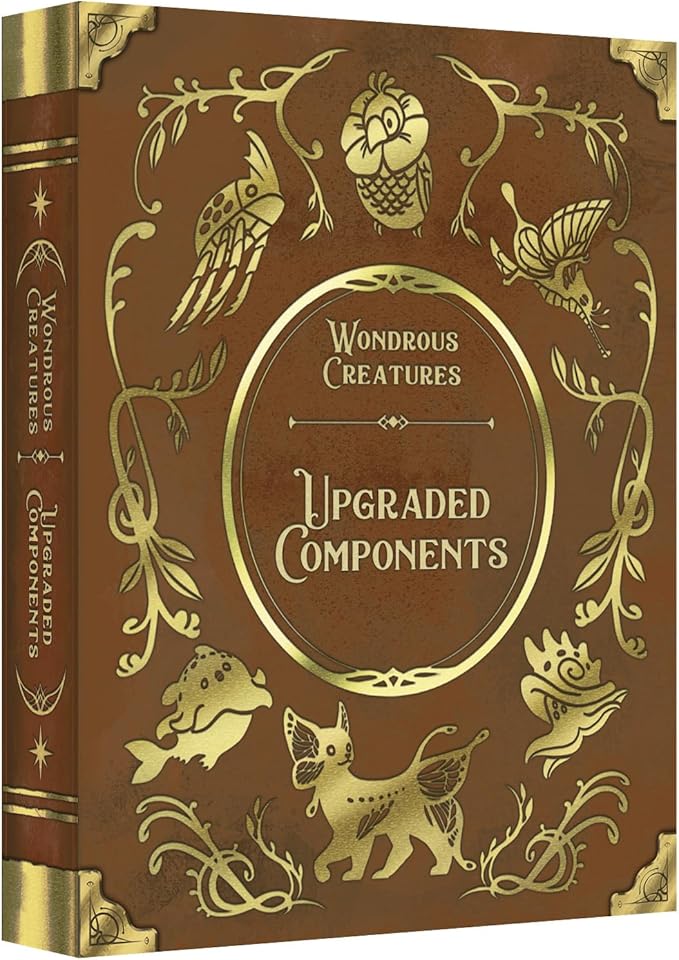 Wondrous Creatures Board Game Worker-Placement &amp Tableau Building Strategy Game for 1-4 Players Ages 14+ 40-80 Min Playtime Build Creature Combos &amp Experience a Magical World (Upgraded Com