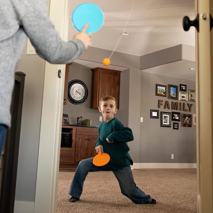 Fat Brain Toys Door Pong Door Ping Pong Game Active Play for Kids Ages 6+