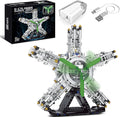 5-Cylinder Radial Engine Building Set Build Your Own Mini Military Plane Engine Model Kit That Runs Compatible with Lego WW2 STEM Toy Gifts for Adults &amp Teens Boys 8-14+ (863 PCS)