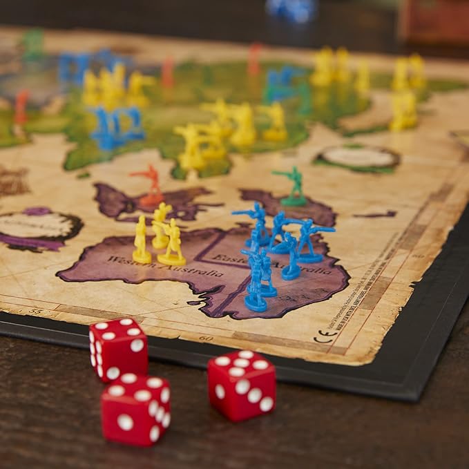 Risk Board Game Strategy Games for 2-5 Players Strategy Board Games for Teens Adults and Family War Games Ages 10 and Up