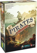 Capstone Games Strategy Board Game Pirates of Maracaibo for Ages 14+ | Competitive Multiplayer Pirate Adventure with Ship Upgrades Treasure Hunting and Exploration | 1-4 Players 25-100 Min Playtime