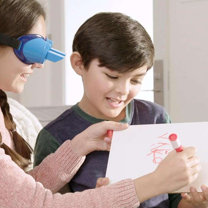 Vango The Original UpsideDownChallenge Game for Family &amp Kids - Complete Fun Challenges with Upside Down Goggles - 2-6 Players Ages 8+ [Ultimate Edition]