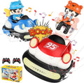 2Pcs RC Bumper Cars Toys with Ejector Rechargeable Remote Control Collision Cars LED Light-Up Battle Racing Game for Kids Ages 3–8 (Parental Guidance) Fun Gift for Boys &amp Girls