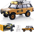 FMS FCX10 1/10 RC Crawler Land Rover Camel Trophy Edition Official Licensed 4WD All Terrain Off-Road RC Truck for Adults High-Detail Scale RC Car with Metal Gears Upgraded Shocks (Range Rover)