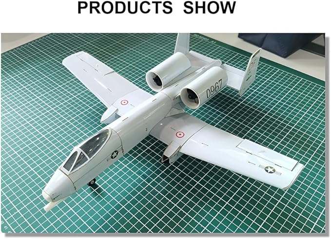 Fighter Jet Model A-10 430mm Wingspan Mini EPP 30mm Ducted Fan Fixed-Wing RC Airplane Aircraft Model for Collection and Gifts (PNP)