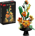 Flower Bouquet Building Blocks Set Artificial Flowers Toys Botanical Collection DIY Unique Home&ampOffice Bonsai Decoration Adults Teen Girls for BirthdayChristmas Holiday