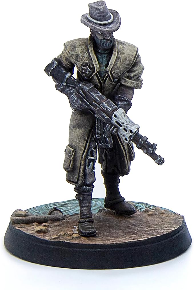 Modiphius Fallout Wasteland Warfare: Survivors: Washington Personalities - 3 Miniatures 32mm Unpainted Figures Capital Wave