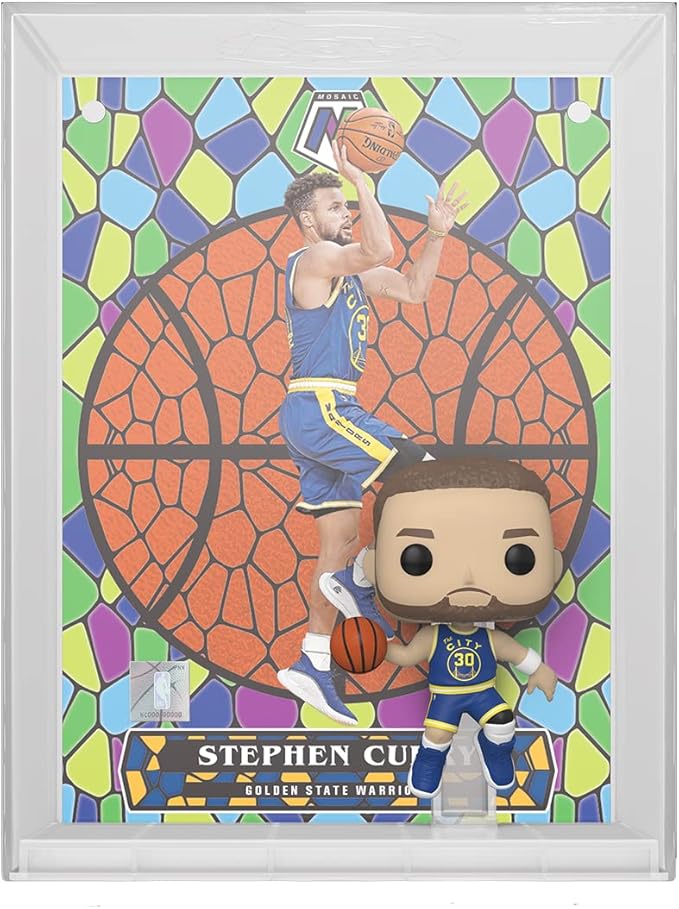 Funko Pop! Trading Cards: NBA - Stephen Curry Golden State Warriors (Mosaic)