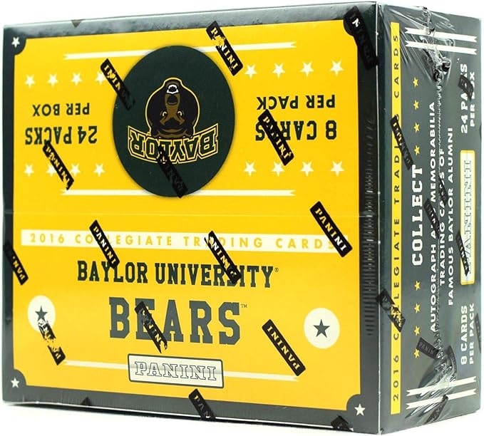 Panini NCAA Baylor Bears 2016 College Multi-Sport Retail 24CT. - Baylor Bears Black Small
