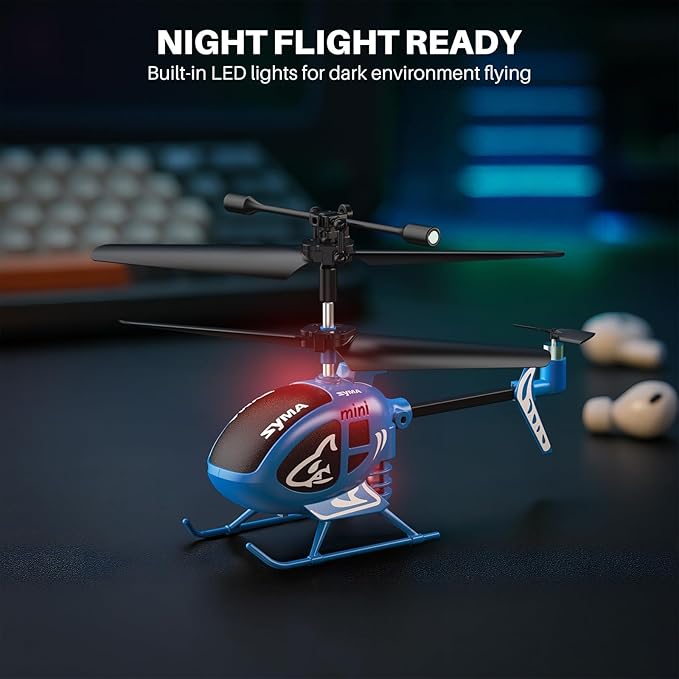 SYMA Remote Control Helicopter Mini RC Helicopter for Kids with Altitude Hold One-Key Take Off/Land Toy for Boys Girls Beginners Indoor Flying Fun