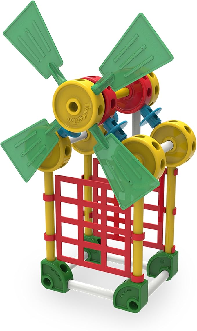 TINKERTOY 30 Model 200 Piece Super Building Set - Preschool Learning Educational Toy for Girls and Boys 3+ (Amazon Exclusive)