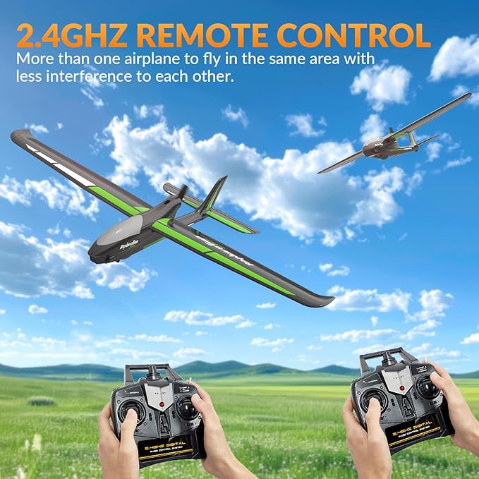 VOLANTEXRC New Version RC PlaneRemote Control Airplane for Adults4-Channel RC Plane with Durable Foam Construction3 Flight ModesOne-Key StuntsComprehensive Accessories Kit23.6*18.1 inchesRTF
