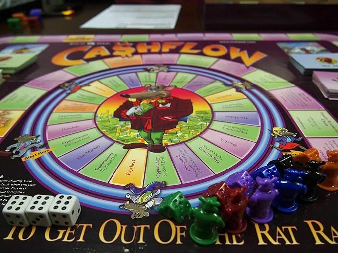 RIch Dad CashFlow 101 Board Games by Robert Kiyosaki 2-6 Players