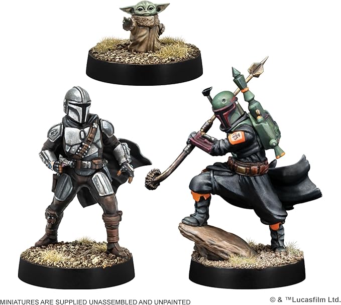 Asmodee Star Wars: Legion Outer Rim Outlaws Character Pack - Tabletop Miniatures Game Strategy Game for Kids and Adults Ages 14+ 2 Players 3 Hour Playtime