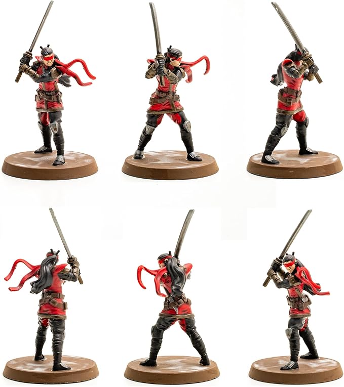 Renegade Game Studios GI Joe Heroscape Strike Forces Army Expansion - 4 Heroes 2 Squads Tactical Glyphs
