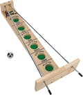 WE Games Shoot the Moon - Classic Solid Wood Rolling Ball Game for Family Fun &amp Skill Building Enhances Social Skills Patience &amp Perseverance