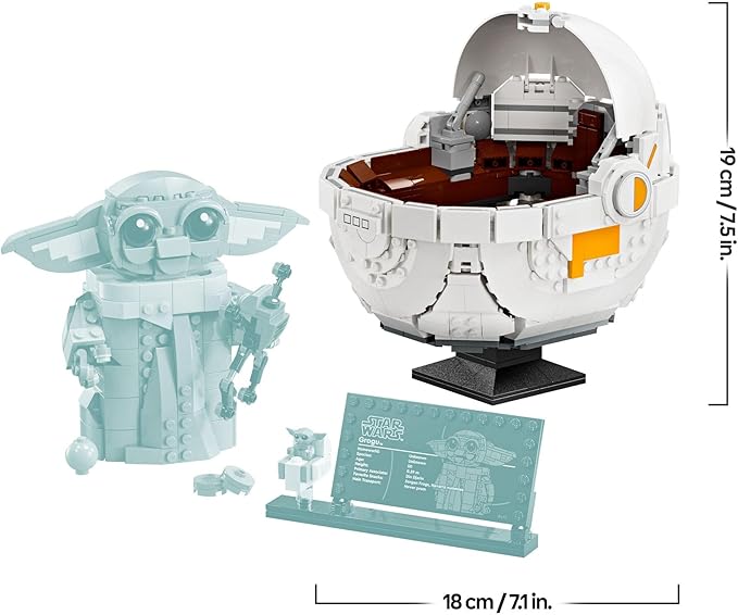 LEGO 75403 Star Wars Glow Goo on Hoverplum Toy Toy Birthday Present Block Boys Girls Children 10 Years Old 11 Years 12 Years Old Elementary School Universe