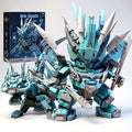 Dragon Mecha TransformingMechanical Robot Dragon-Shaped Model Building Block Toy Set Cool Warrior Suitable as a Christmas Birthday Gift for Adults or Children