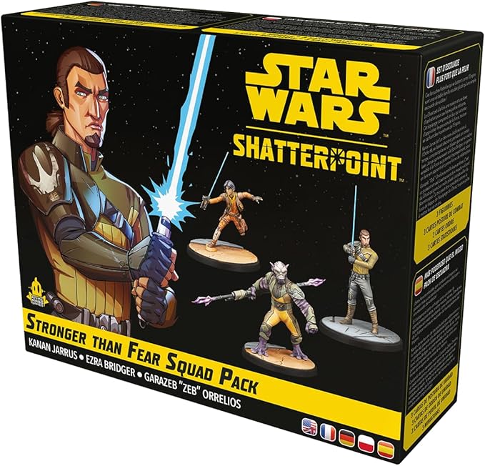 Atomic Mass Games Star Wars Shatterpoint Stronger Than Fear Squad Pack - Tabletop Miniatures Game Strategy Game for Kids and Adults Ages 14+ 2 Players 90 Minute Playtime Atomic Mass Games
