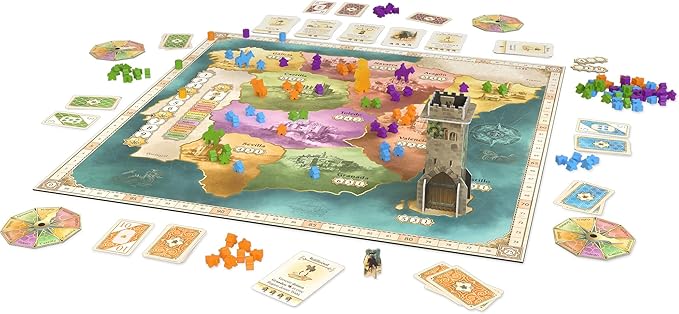 Hans im Glück El Grande Board Game - Engage in Medieval Intrigue in 15th Century Spain! Area Control Strategy Game for Kids &amp Adults Ages 12+ 2-5 Players 90 Min Playtime