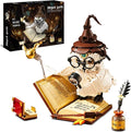 MOC Magic Owl Building Set- Compatible with Lego for Adults Ideas Collection Model Set Creative Gifts for Adults or Boys Girls Ages 8+