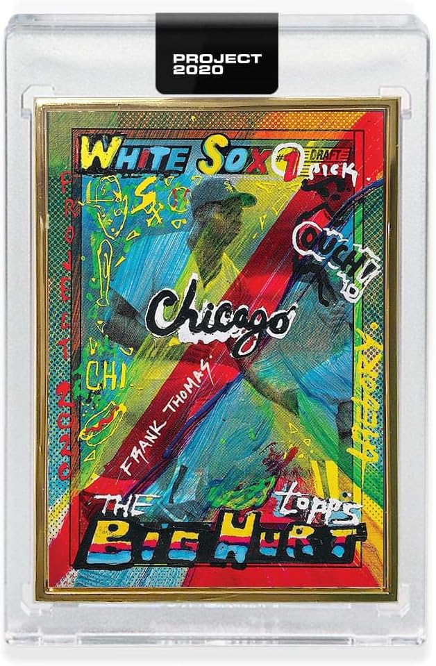 Topps Project 2020 Card 174-1990 Frank Thomas by Gregory Siff