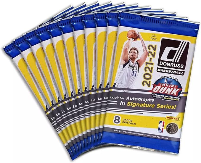 2021-22 Panini Donruss Basketball Trading Cards Blaster Box